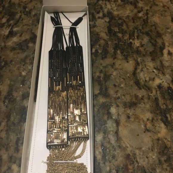 :: Stella & Dot Jasper Ombré Necklace - Picture 9 of 10